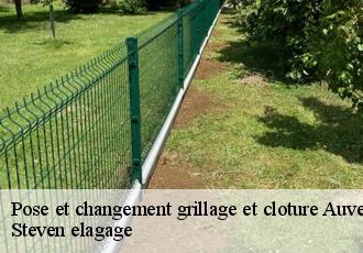 Pose et changement grillage et cloture  auvers-sous-montfaucon-72540 Steven elagage